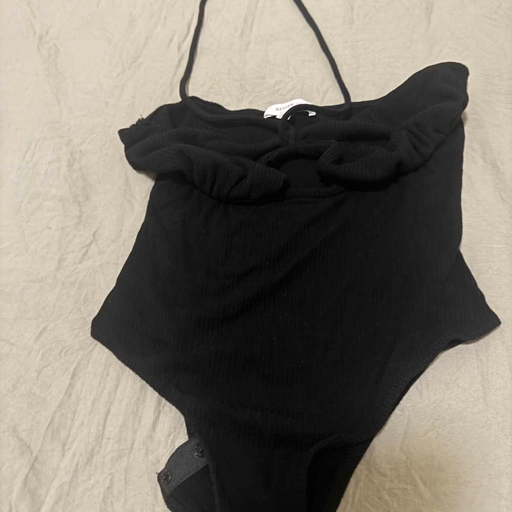 Stylish Black One Piece